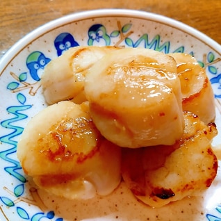 ホタテのバター醤油焼き